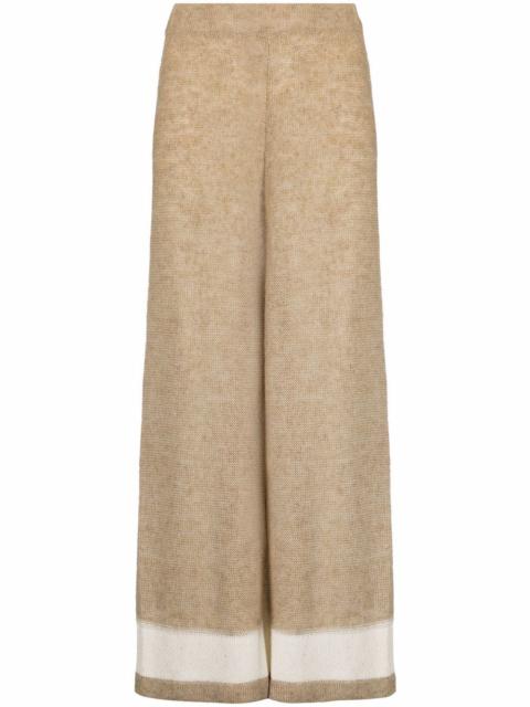FABIANA FILIPPI wide-leg knitted trousers