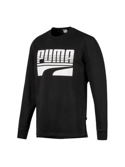 PUMA PUMA Rebel Bold Logo Sweater 'Black' 580905-01