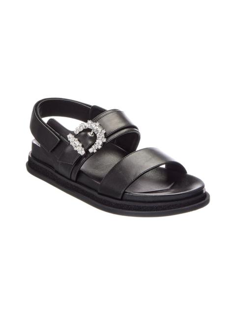 JIMMY CHOO Jimmy Choo Cheri Lug Leather Sandal