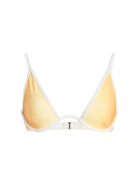 SIGNIFICANT OTHER Spencer Balconette Bikini Top yellow