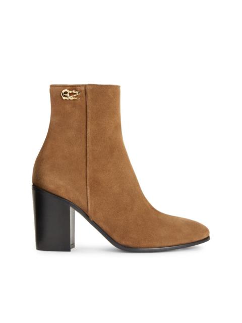 Enriette 80mm suede boots