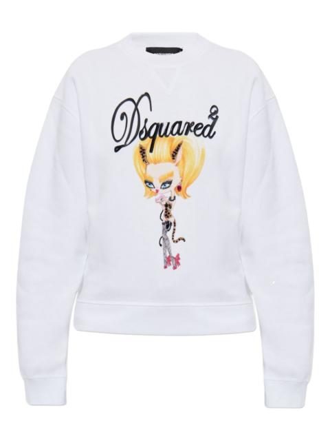 DSQUARED2 gemstone-print sweater