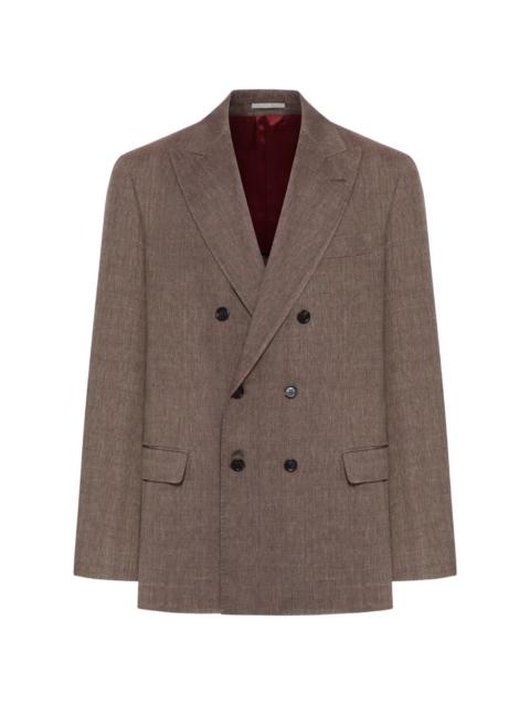 Brunello Cucinelli double-breasted blazer