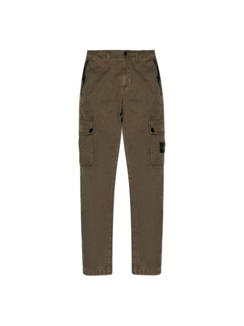 Stone Island Compass-patch cargo trousers