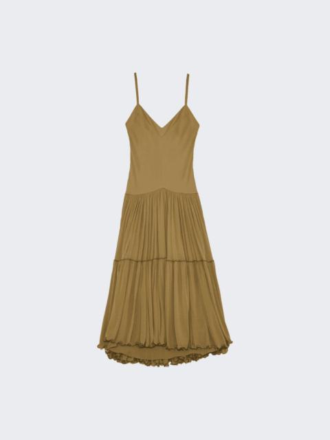 Jil Sander Sleeveless Dress Honey Blonde