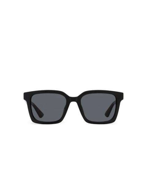 GUCCI logo square-frame sunglasses