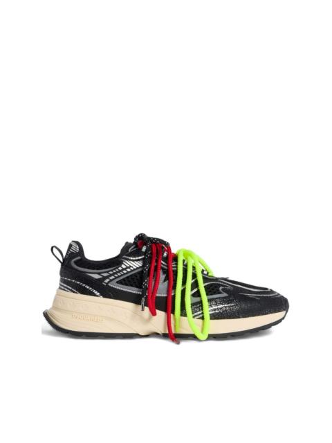 DSQUARED2 lace-up round-toe sneakers