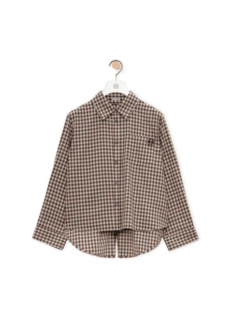 Loewe Trapeze shirt in cotton