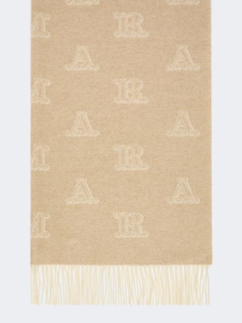 Max Mara WSKLAUSE Sable cashmere stole - BEIGE