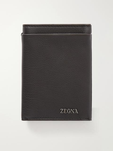 ZEGNA Logo-Embellished Full-Grain Leather Wallet
