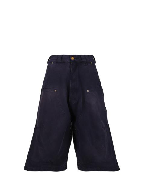 STOCKTON DOUBLE KNEE SHORT / PEACOAT