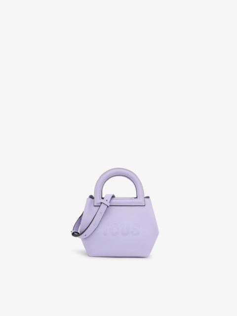 TOUS Small lilac-colored leather Shoulder bag TOUS Dora