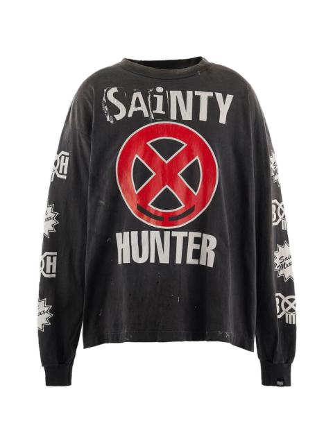 SAINT M×××××× × BOUNTY HUNTER Sainty Hunter long-sleeve T-shirt