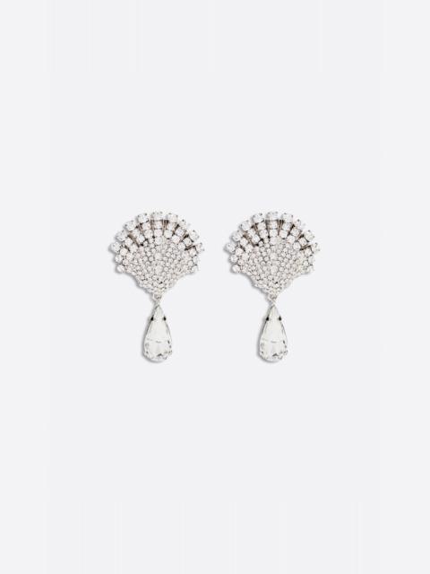 Alessandra Rich SHELL EARRINGS