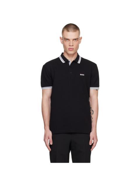 BOSS Black Contrast Logo Polo