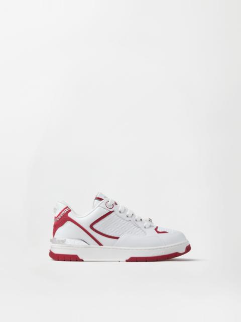 VERSACE Biggie Basket Leather Sneakers