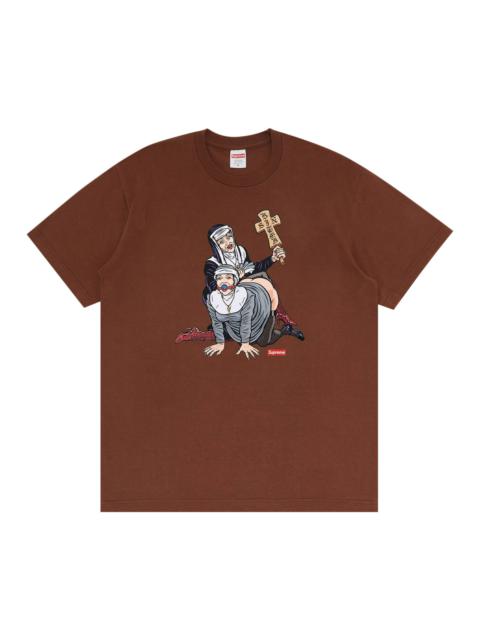 Supreme Nuns Tee 'Brown'