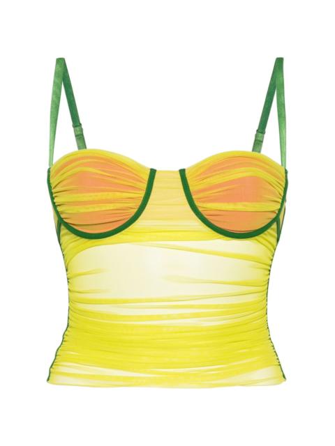 Diesel T-Hailyna mesh top