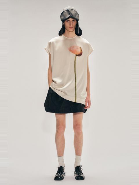 Simone Rocha Poppy Motif Extended Smock Top