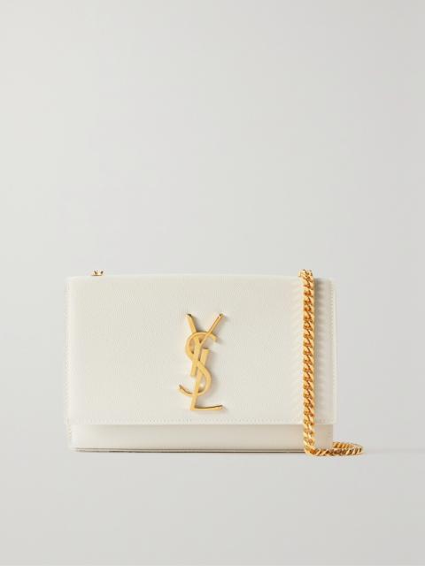 SAINT LAURENT Kate Small Embossed-leather Shoulder Bag