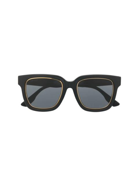 GUCCI square tinted sunglasses