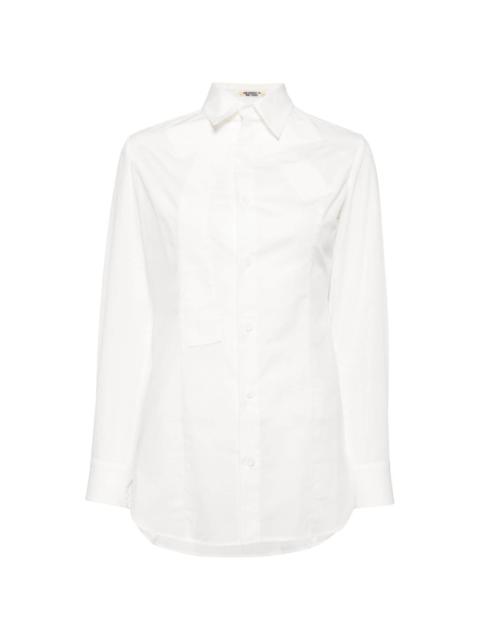 Yohji Yamamoto bow-detail cotton shirt