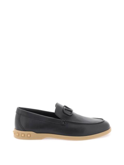 LEISURE FLOWS LEATHER LOAFERS