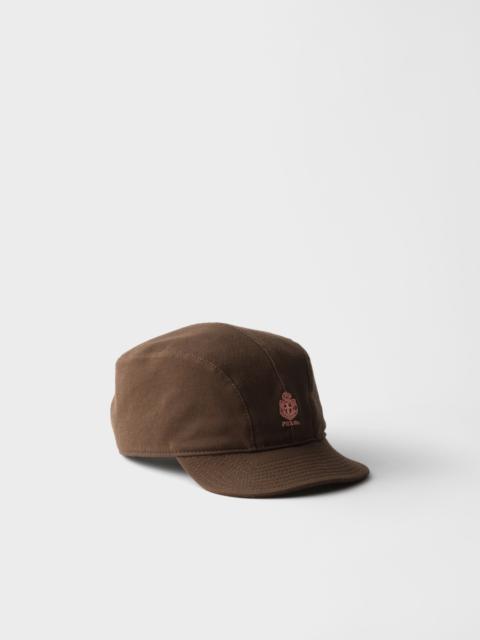 Prada Old piqué baseball cap