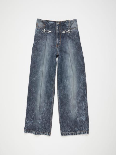 Acne Studios Denim trousers - Stone grey