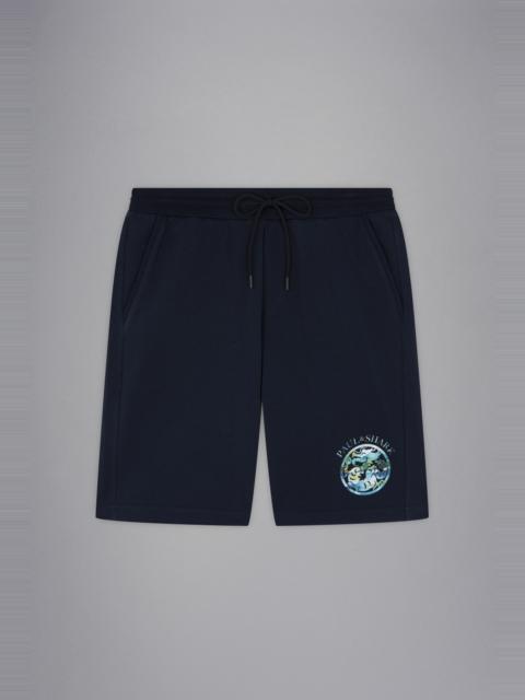 Paul & Shark STRETCH COTTON BERMUDA SHORTS WITH PRINT
