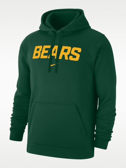 Nike Baylor Club Fleece Men's Nike College Pullover Hoodie