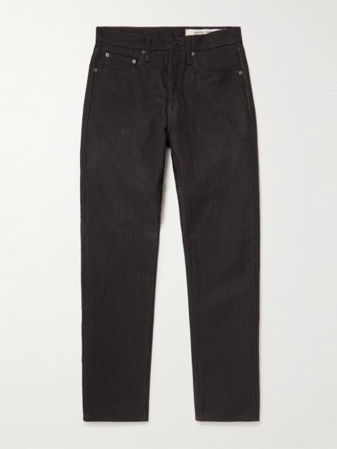 Kapital Monkey Cisco Straight-Leg Embroidered Century Denim Jeans Black