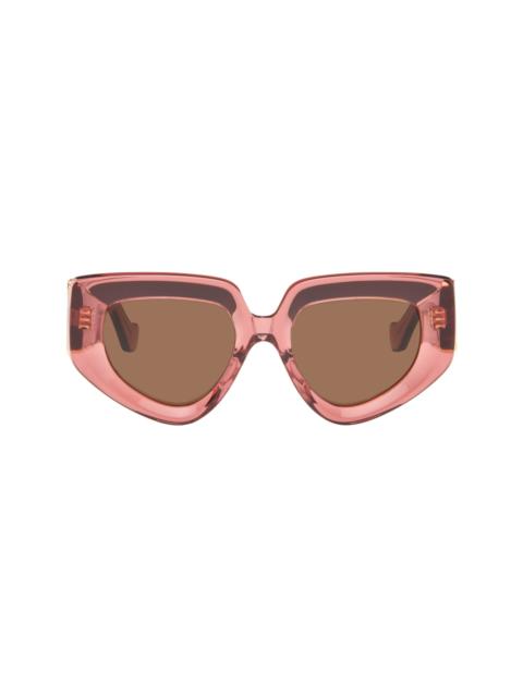Loewe Pink Anagram Sunglasses