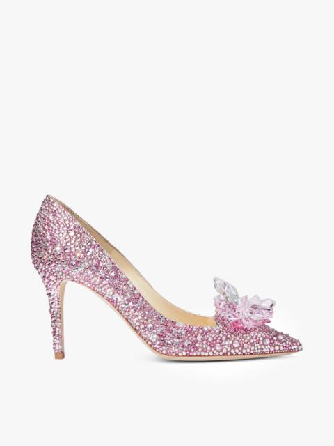 Alia
Rose Mix Suede and Crystal Covered Pointy Toe Pumps