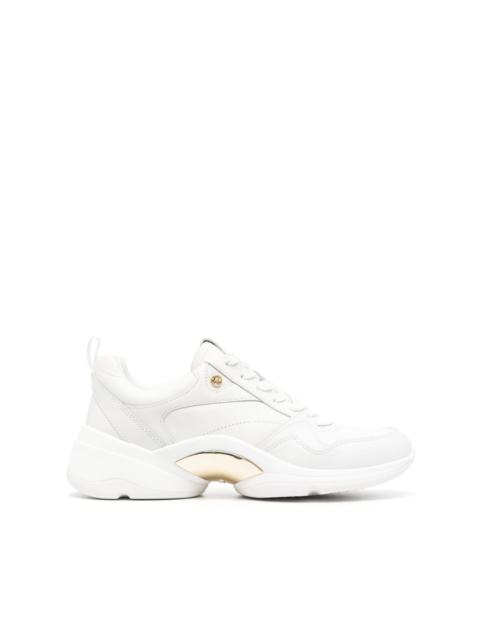 MICHAEL KORS logo-plaque lace-up sneakers