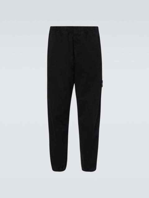 Stone Island Compass cotton chinos