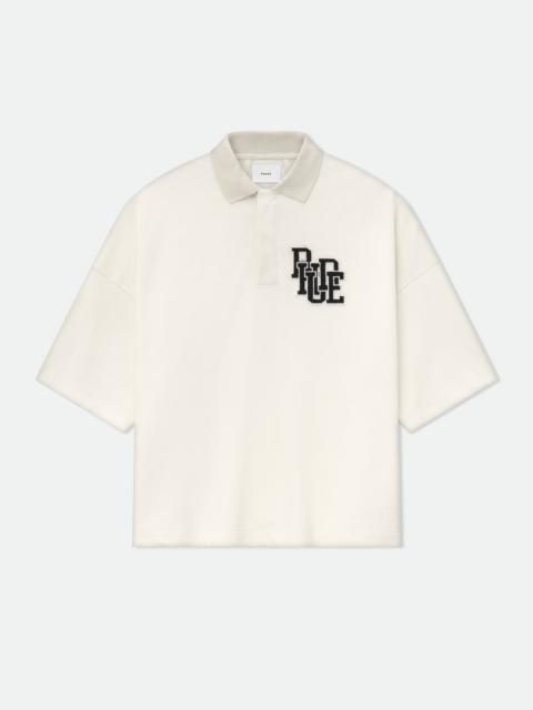 Rhude PIQUE BOXY POLO SHIRT
