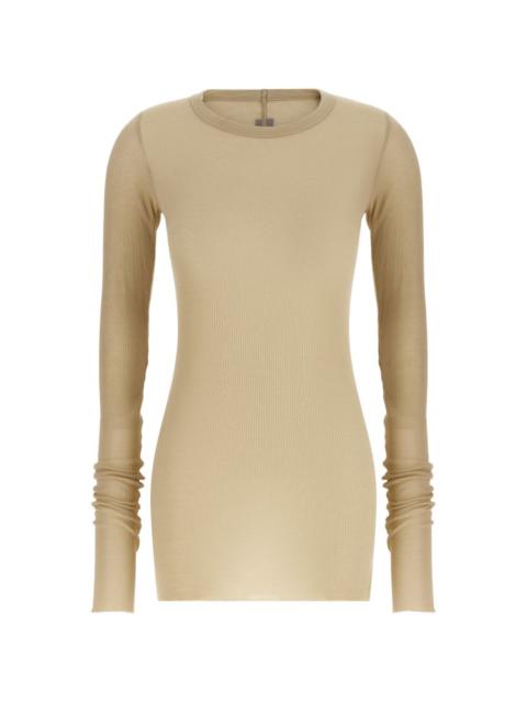 Rick Owens ribbed long-sleeve T-shirt