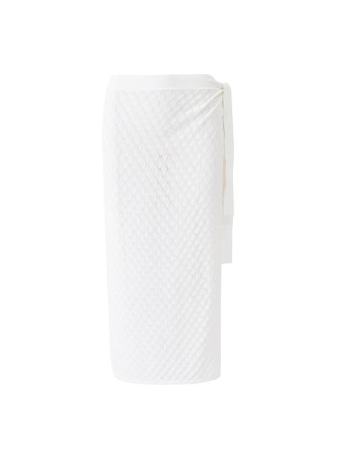 MELISSA ODABASH DAWN IVORY SKIRT