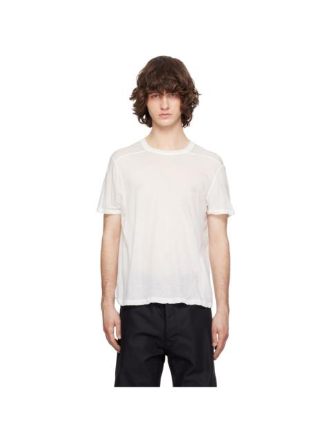 Rick Owens Off-White Temple Short Level T-shirt