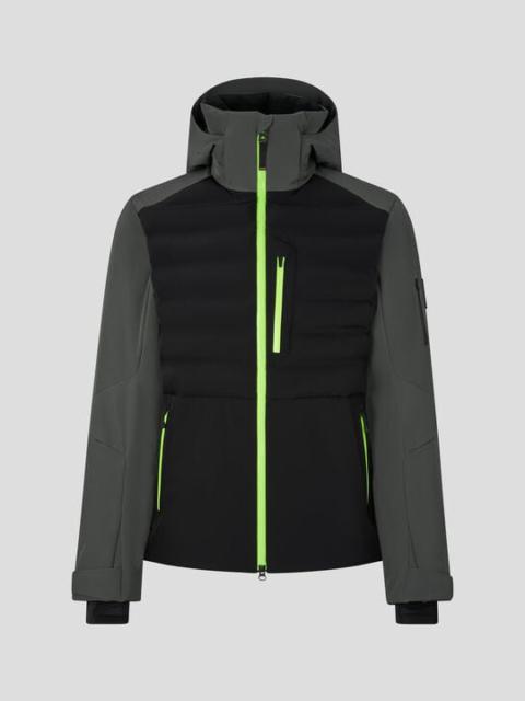 BOGNER Ivo Ski jacket in Black/Gray