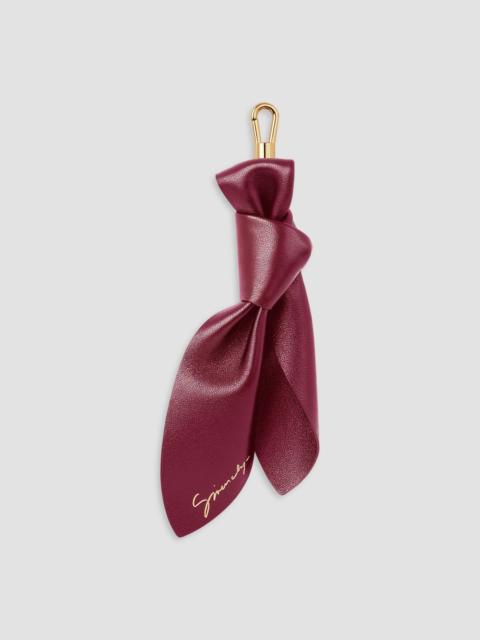 Givenchy Women's Lucky Charms Bow Charm Bag in Nappa Leather - Burgundy