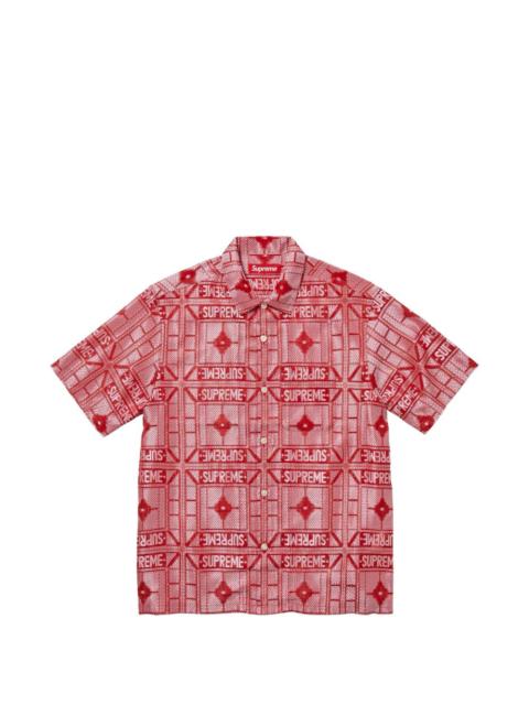 Supreme Tray jacquard shirt