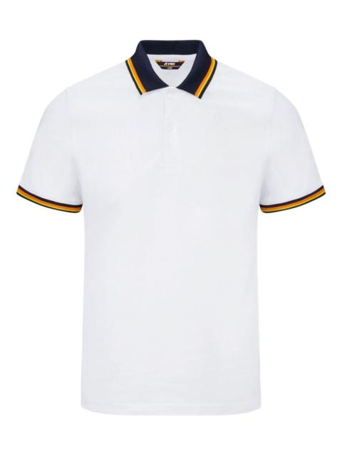 K-WAY Vince tiped polo shirt