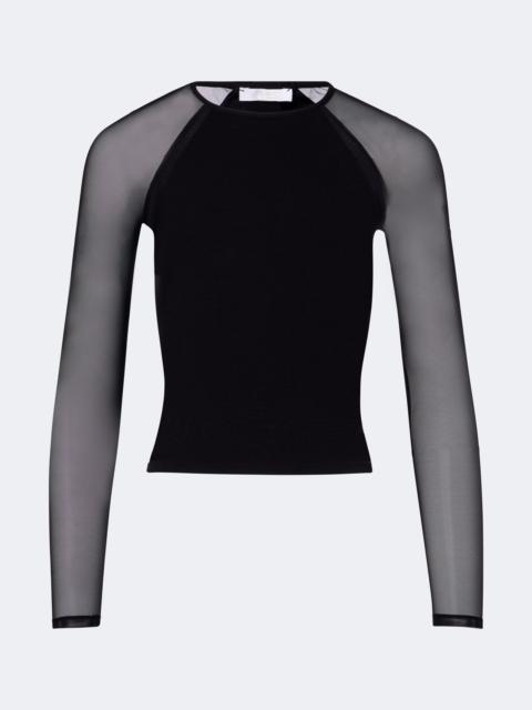 ERES Marita tulle-trimmed T-shirt