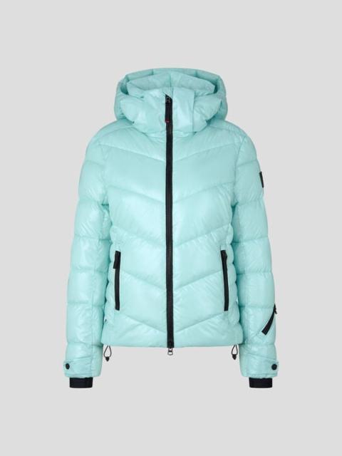 BOGNER Saelly ski jacket in Ice blue