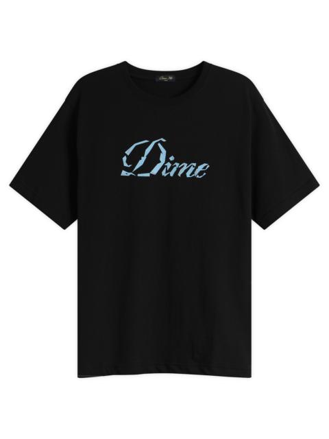 Dime Dime Cursive Paper Cut T-Shirt
