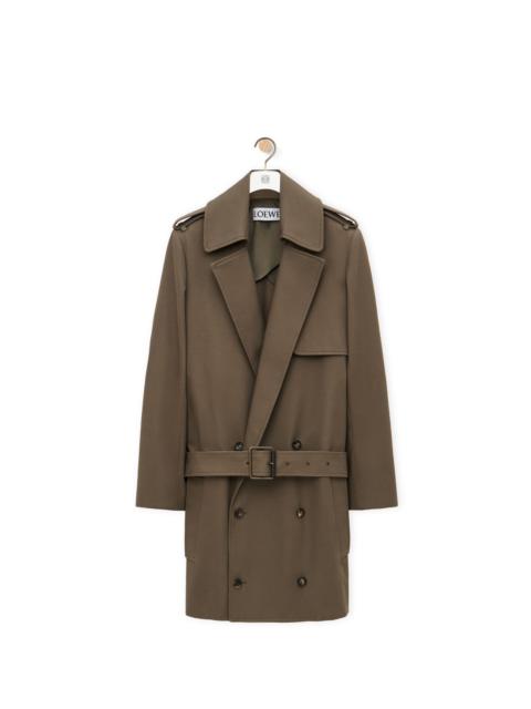 Loewe Trench coat in cotton