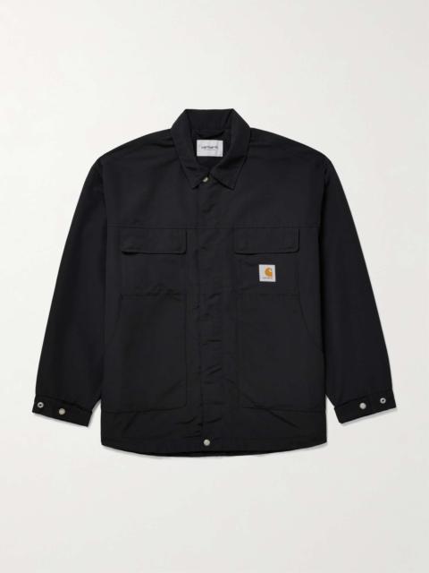 Carhartt Liam Logo-Appliquéd Poplin Jacket