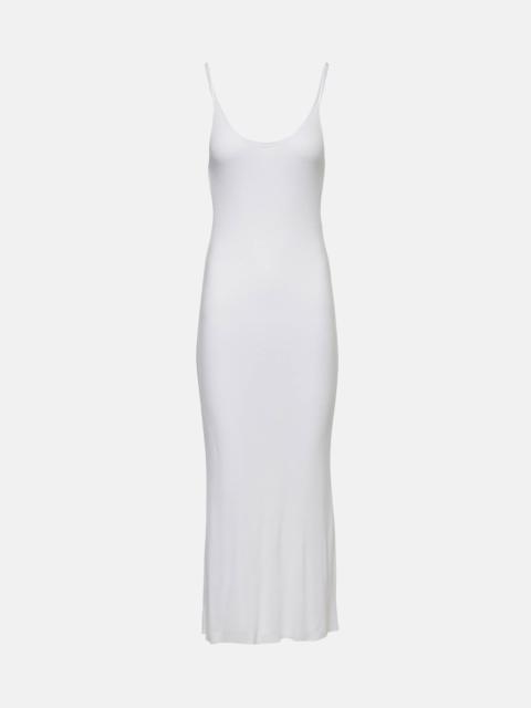 KHAITE Leesel jersey slip dress